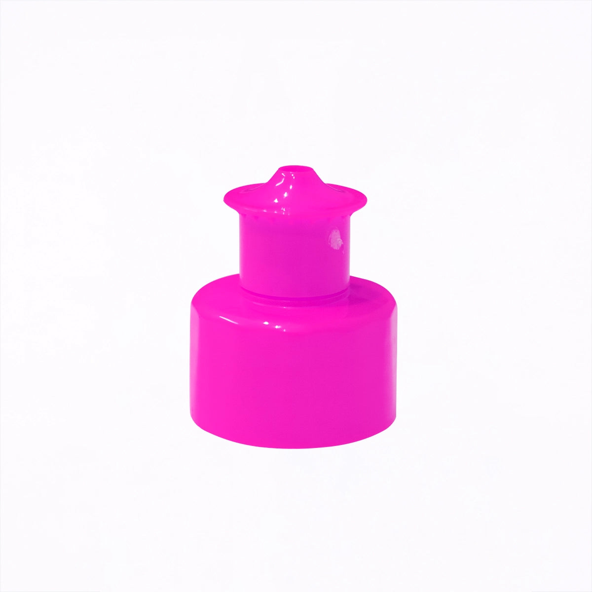 Push Pull Cap Neon Pink 28mm