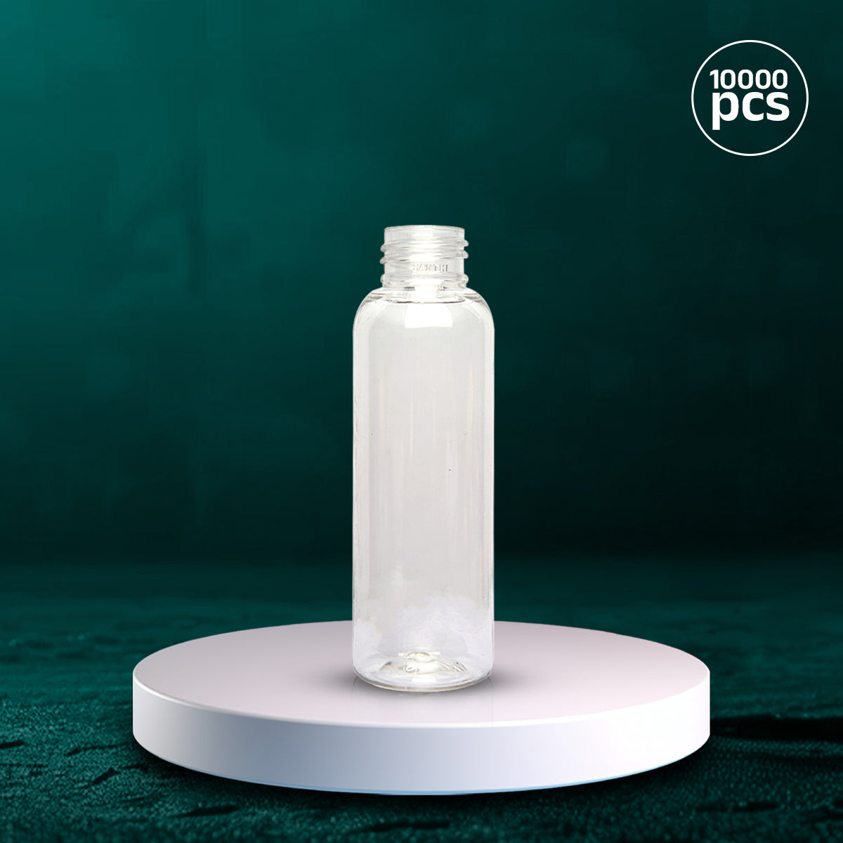 BPA-free 100ml PET bottle with a transparent design, ensuring safe and convenient liquid storage for on-the-go use.