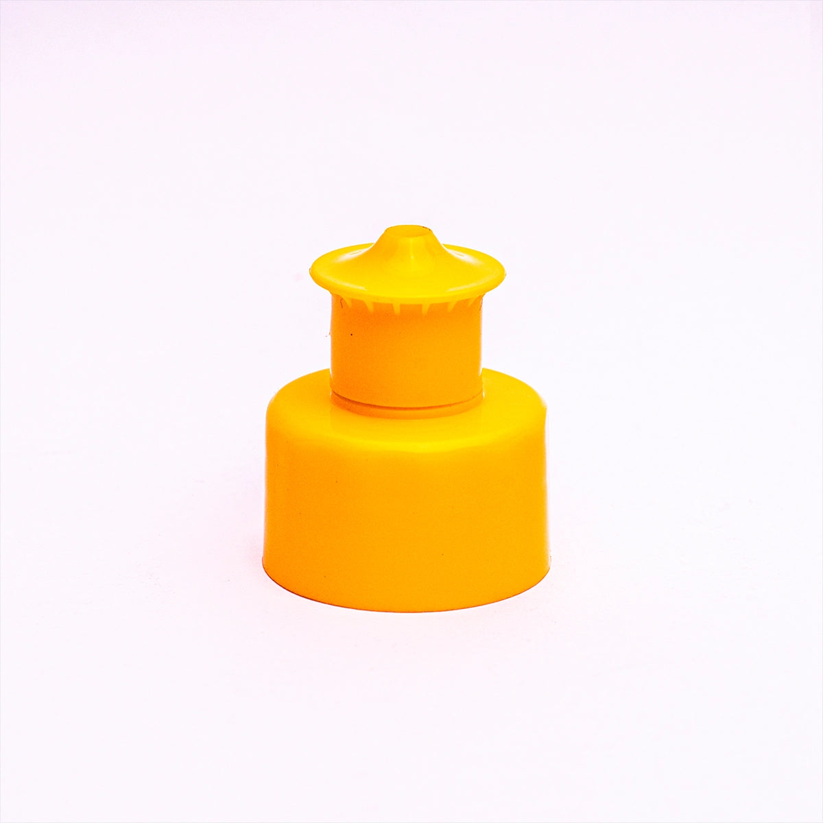 Push Pull Cap Yellow 28mm