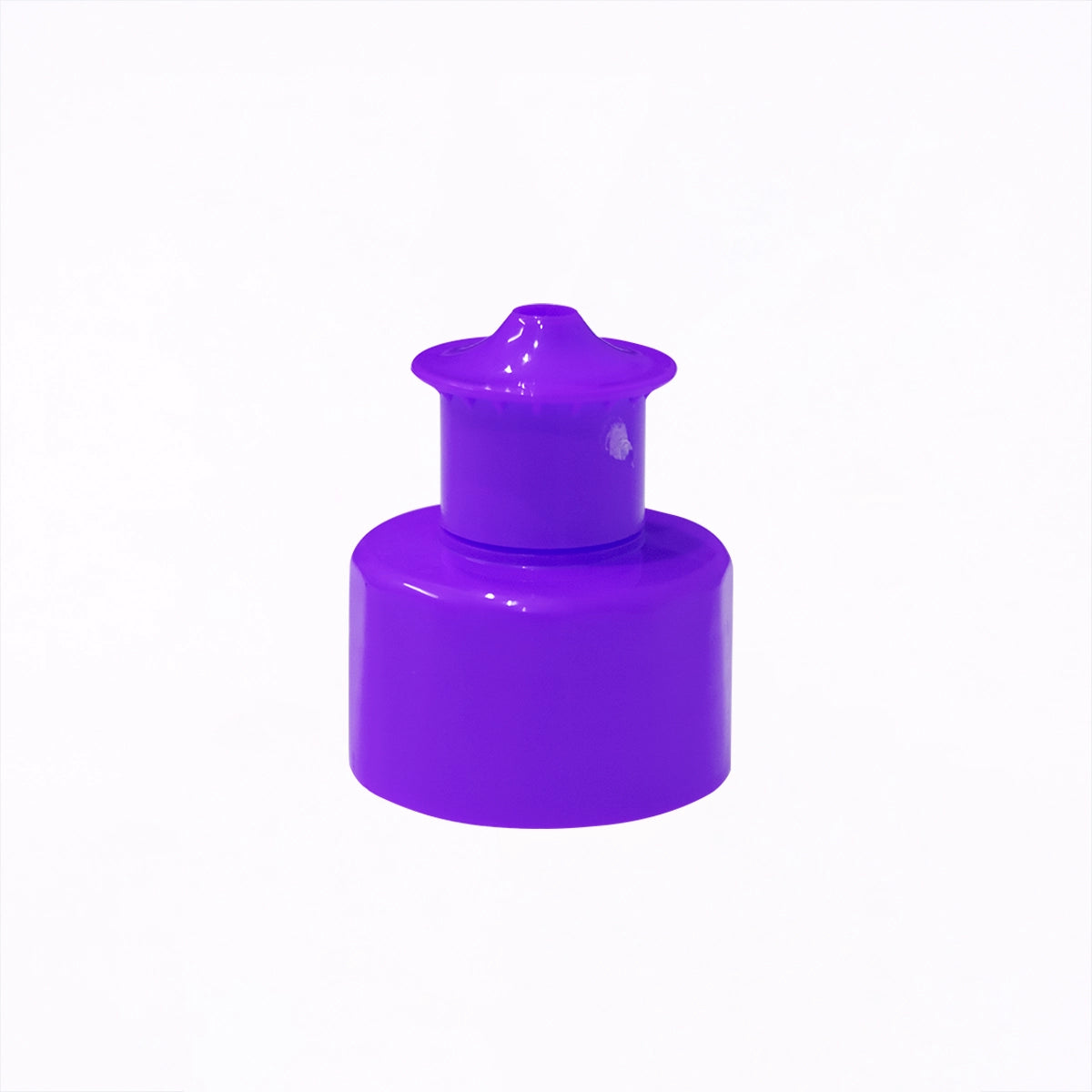 Push Pull Cap Purple Blue 28mm
