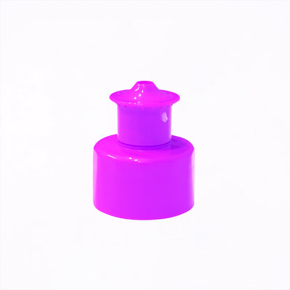 Push Pull Cap Neon Purple 28mm