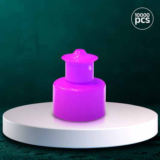 Push Pull Cap Neon Purple 28mm