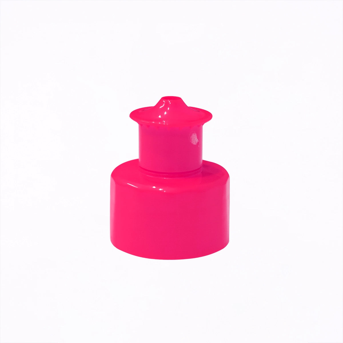 Push Pull Cap Red Pink 28mm