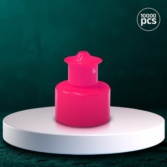 Push Pull Cap Red Pink 28mm
