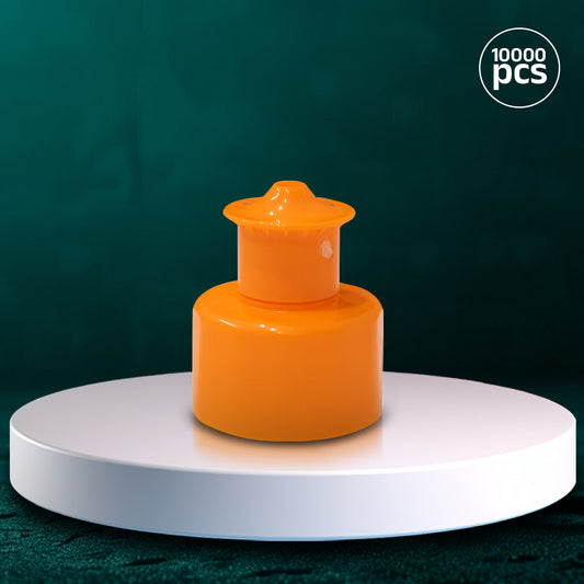 Push Pull Cap Orange 28mm