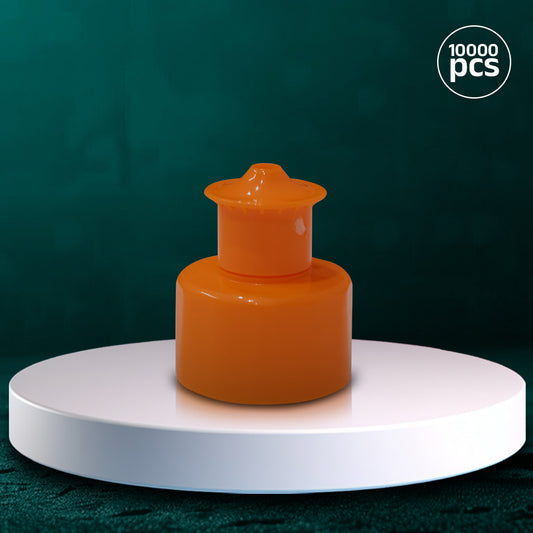 Push Pull Cap Fiery Orange 28mm