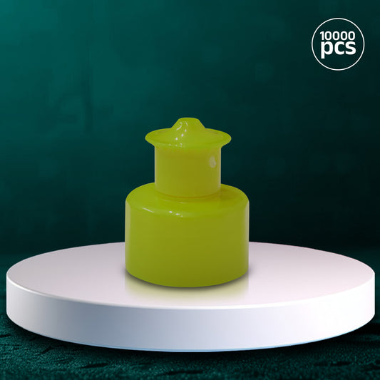 Push Pull Cap Pea Green 28mm