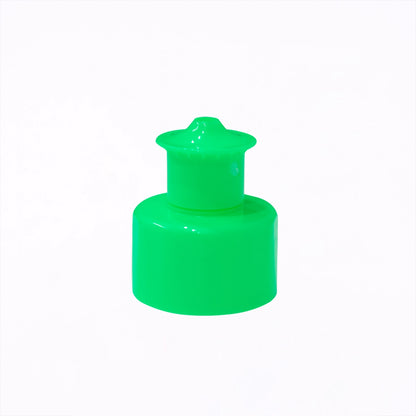 Push Pull Cap Aqua Green 28mm