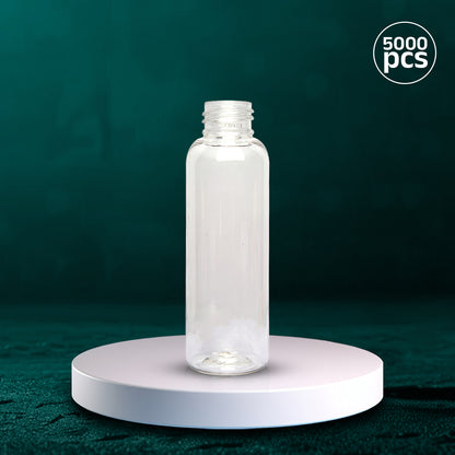 Compact and food-safe 200ml PET bottle with a sleek transparent design for multipurpose use.