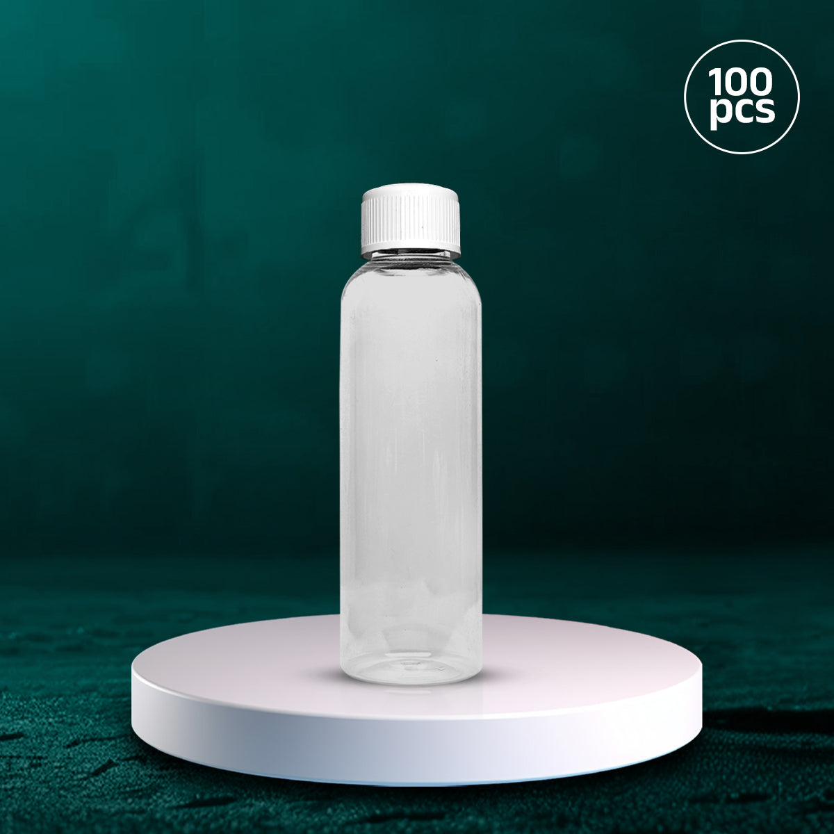 200ml BPA-free PET bottle with CRC cap, perfect for travel and everyday liquid storage.