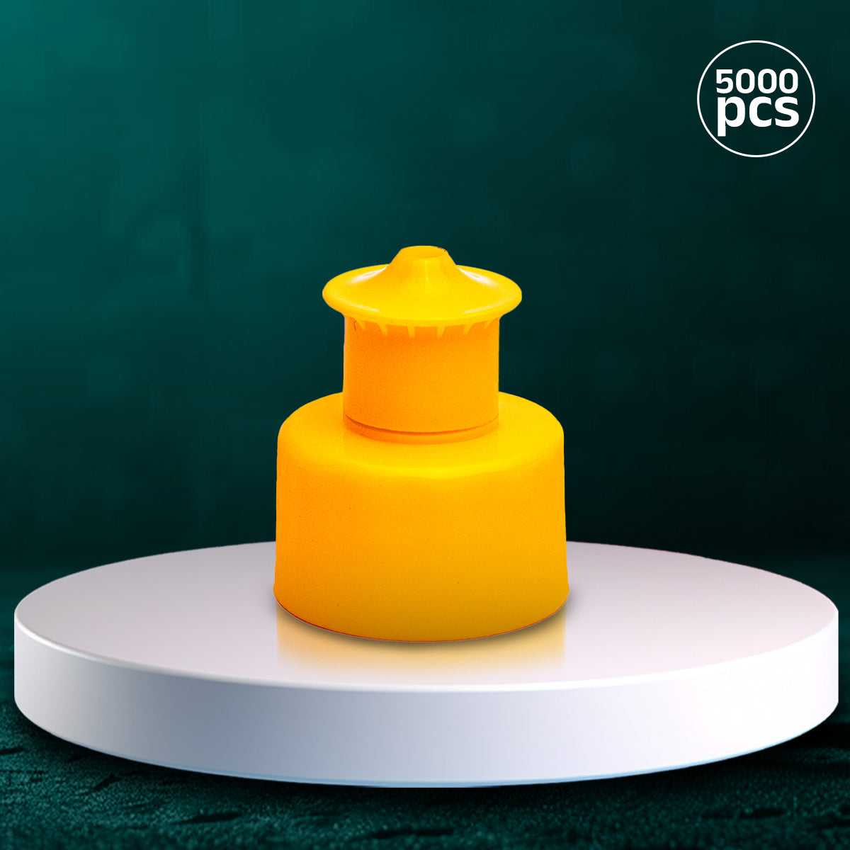 Push Pull Cap Yellow 28mm